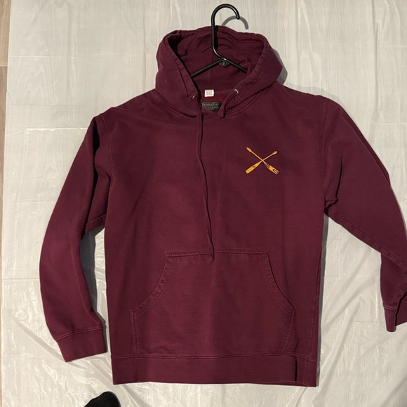 Pendleton Other - Pendleton Maroon Hoodie with Gold Accent